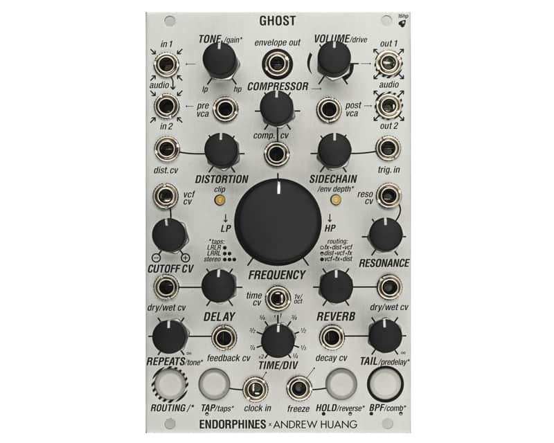 Endorphin.es Andrew Huang Ghost Eurorack Module - Silver image 1
