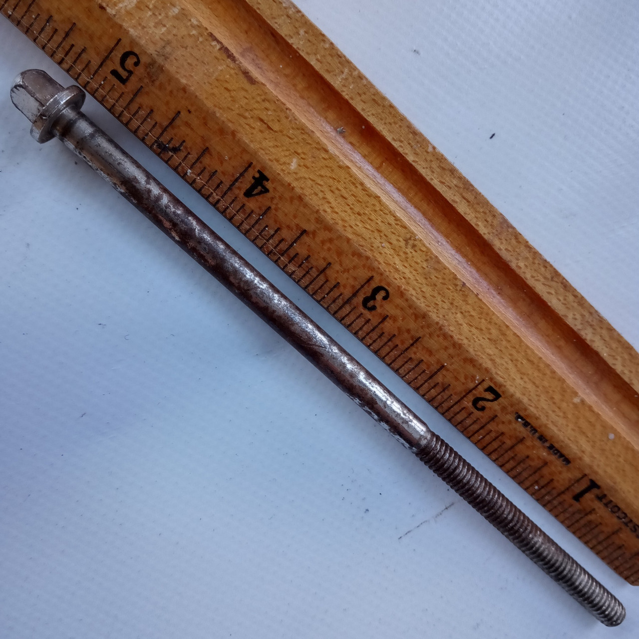 WFL/Ludwig 1+ 5"Tension T-Rod Snare Drum Nickel Plating Vintage 30s Marching USA — main photograph