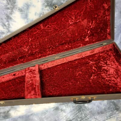 Vintage RARE 1960's Vox Tornado Typhoon Country Western Folk 12 Hard Shell Guitar Case image 8