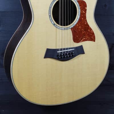 Taylor 856ce 12-String Rosewood Grand Symphony Acoustic-Electric Guitar image 14