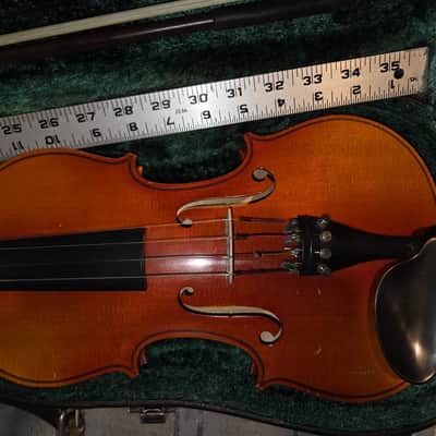 Suzuki 220 (3/4 Size) Violin, Japan, 1987 w/ case & bow, Very Good Condition image 10