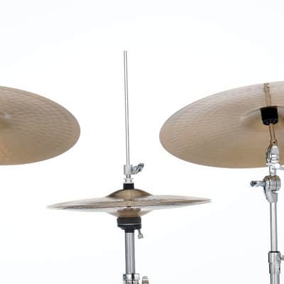 Pearl BRD-1 Cymbal Pack 14" Hi-Hats 16" Crash 20" Ride w/ Gig Bag – Brand New image 7