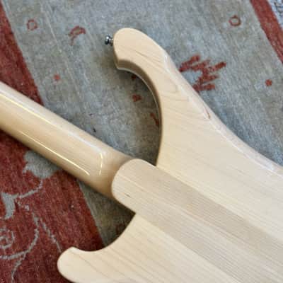 2021 Rickenbacker 4003 Bass - Maple Glo (Unfinished Fingerboard Model) image 7