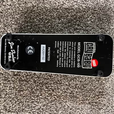Dunlop GCB100 Bass Cry Baby Wah | Reverb