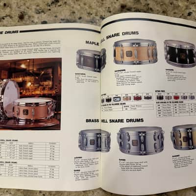 Gretsch Drums Catalog 2000s Grand Prix player jazz kits maple brass snare image 5
