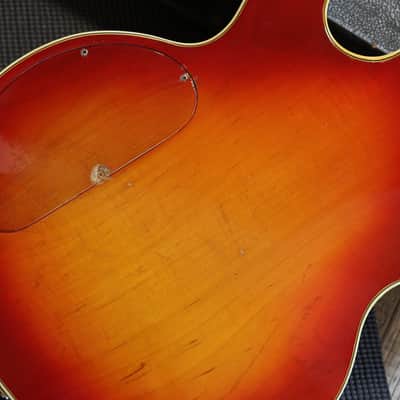 1973 Gibson L5-S Custom Solid Body Electric Guitar Cherry Sunburst + OHSC image 14