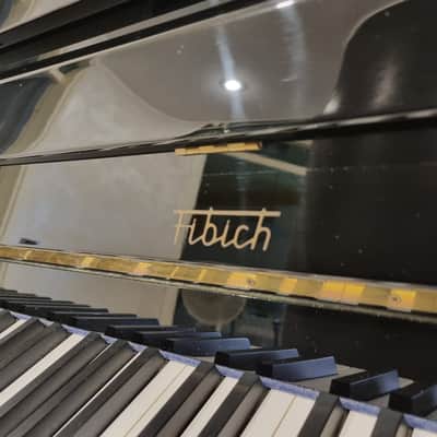 Petrof Fibich 119-II Upright Piano 1999 - Black High Gloss Finish image 4
