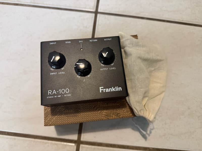 Franklin Audio RA-100 Send/Return Re-Amp Box