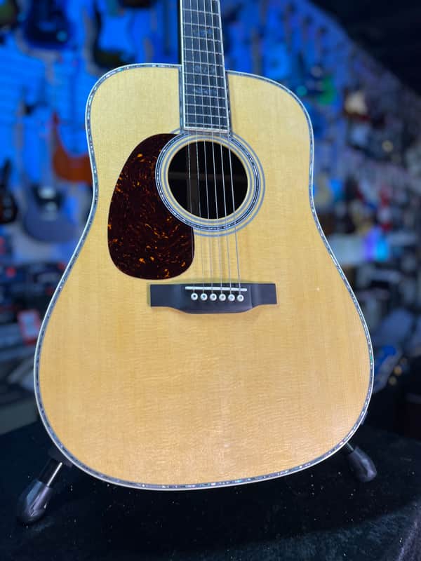 Martin D-45 Left Handed Standard Series Re-Imagined Acoustic Guitar w OHS Martin Case, Get Plek'd Free! 247 image 1