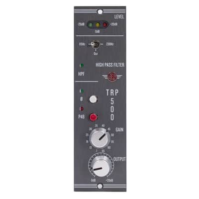 AEA TRP500 500 Series Single-Channel Microphone Preamp 85 dB JFET Gain image 1