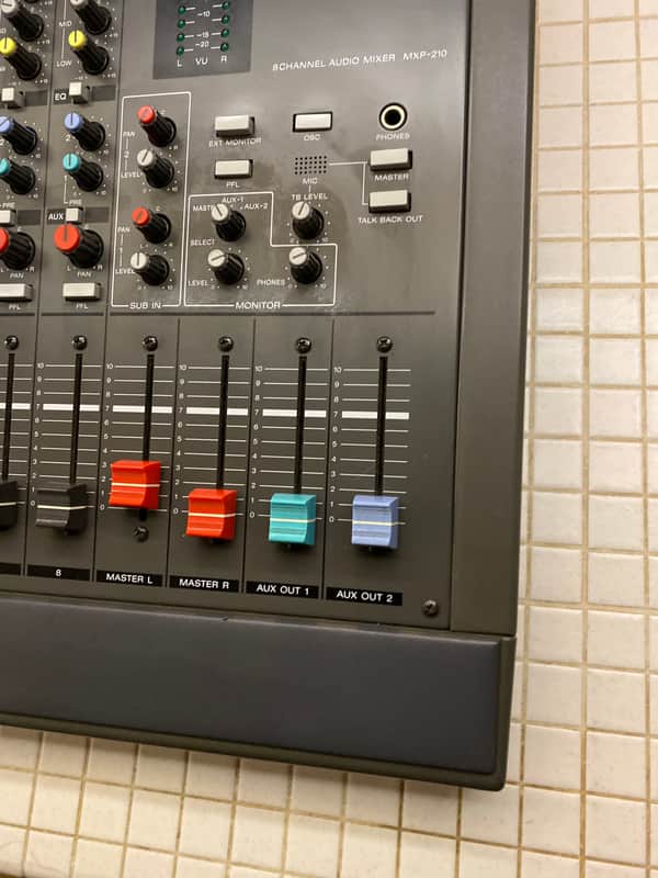 Sony MXP-210 audio mixer vintage professional broadcast | Reverb