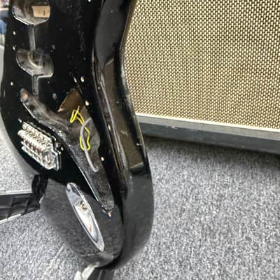 Tokai Strat Body & Bridge - Black image 2