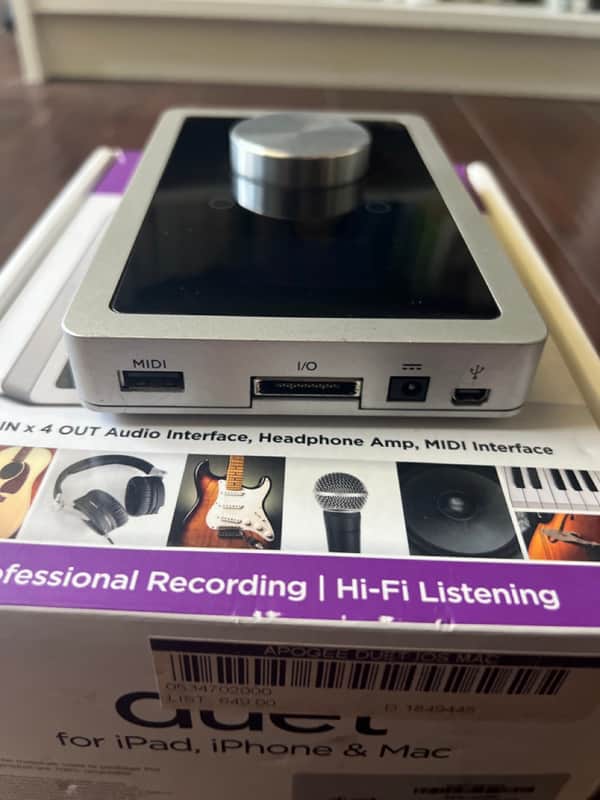 Apogee Duet for Mac / Windows / iOS USB Audio Interface 2013