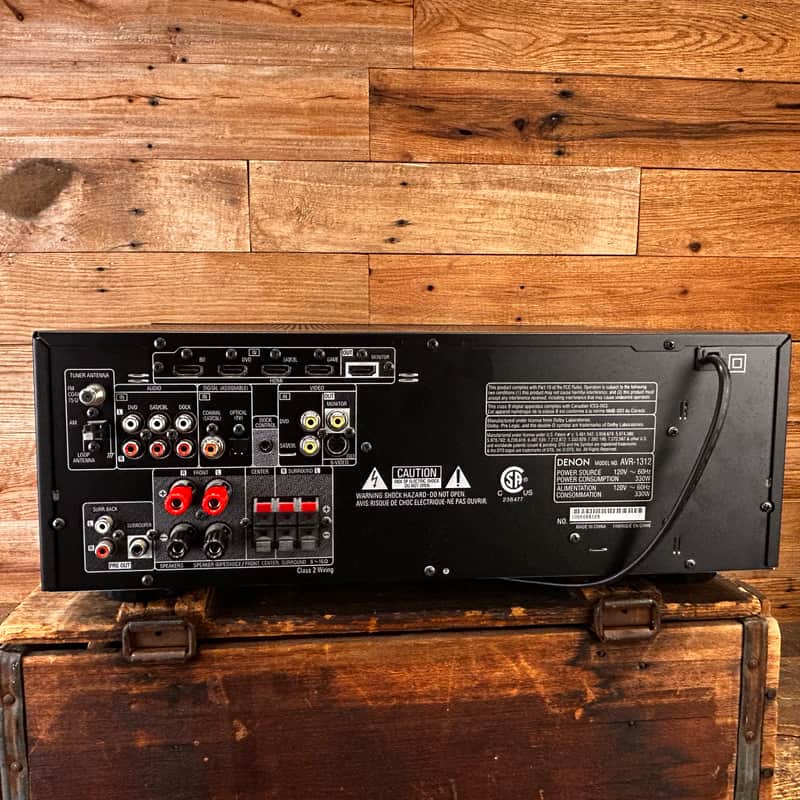 Denon AVR-1312 A/V Dolby 5.1 Surround Amplifier | Reverb