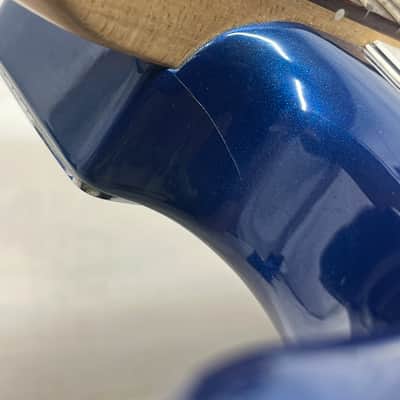 Fender Standard Stratocaster Strat Electric Guitar MIM - Made in Mexico - Electron Blue image 21