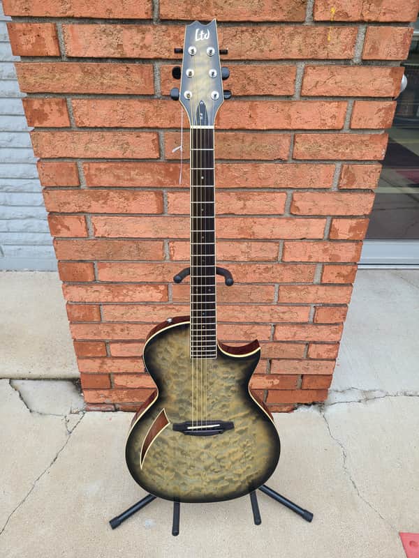 LTD TL-6 Hybrid Acoustic-Electric Guitar