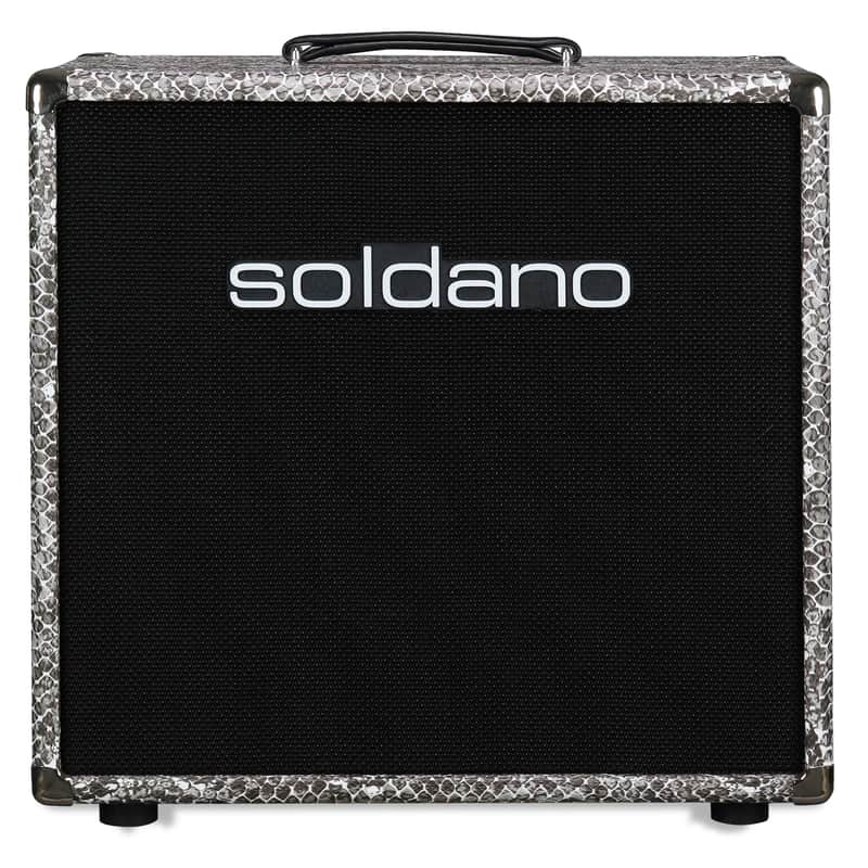 Soldano 1x12" Open Back Cab - Celestion G12H-150 - Snakeskin image 1