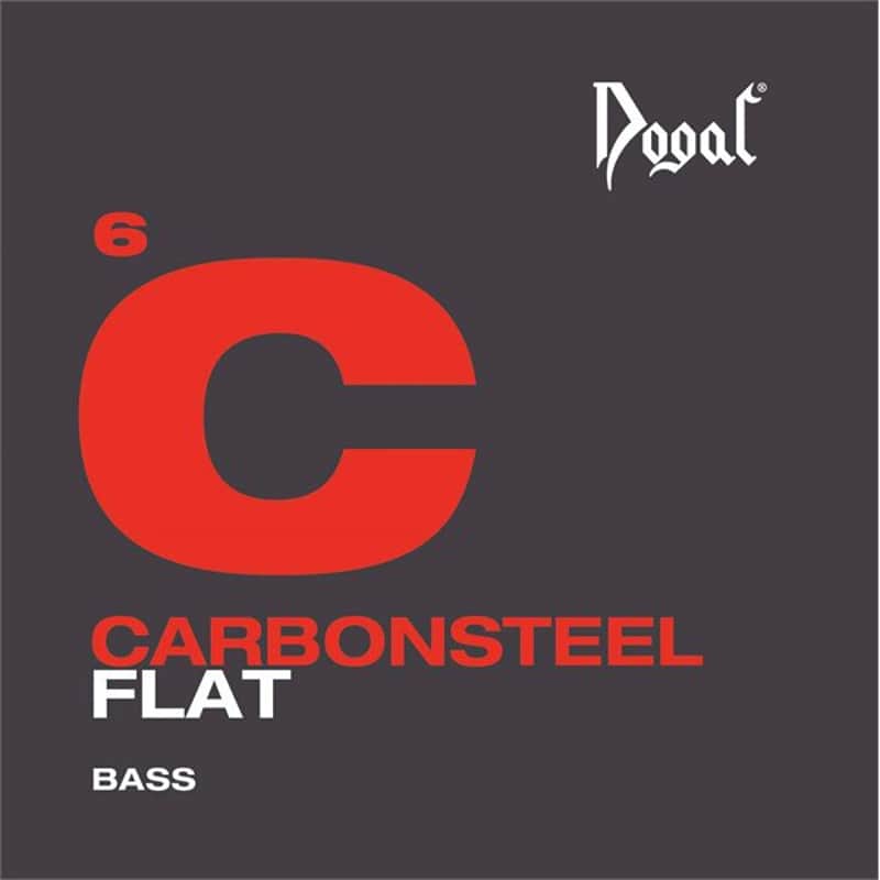 Dogal JC106B Carbon Flat Wound Bass Guitar Strings 40-98 Gauge...