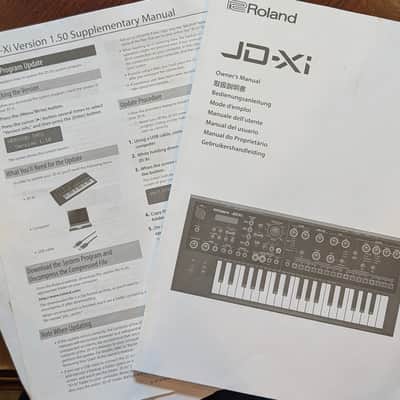 Roland JD-Xi 37-Key Analog/Digital Crossover Synthesizer - Black image 8