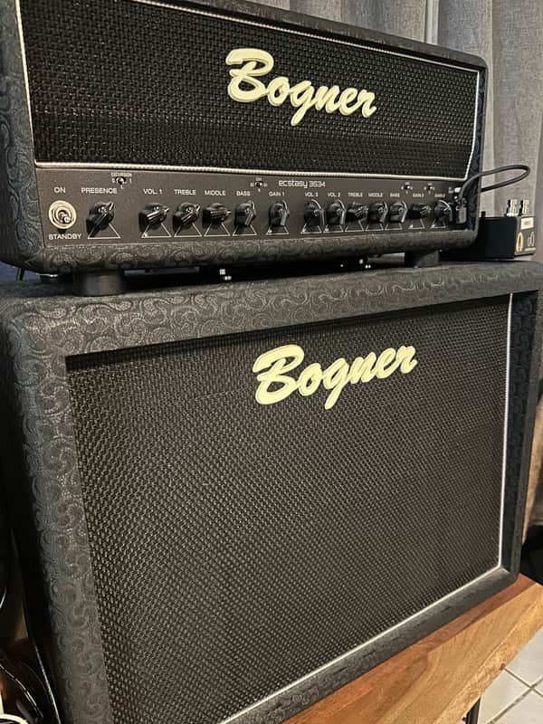Bogner Ecstasy 3534 3-Channel 35-Watt Guitar Amp Head 2019 - Present - Black Comet image 1