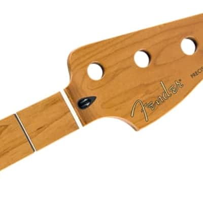 Fender ROASTED MAPLE Precision/P-Bass Neck, 20 Med Jumbo, 9.5", C Shape image 4