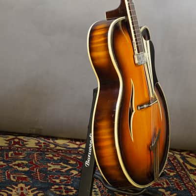 Hemosch Archtop by Todt 1950s - Sunburst w Rellogg PU very Rare image 8