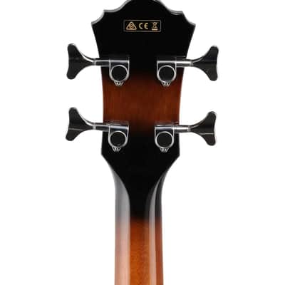 Ibanez AEB10E-DVS – 4 String Acoustic/Electric Bass 2025 - Dark Violin Sunbusrt image 4