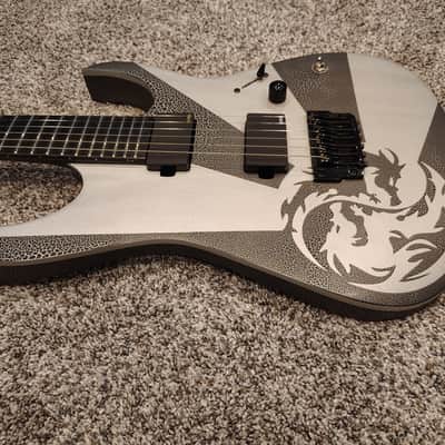 Ibanez RGITFE 2014 -RG JEM Guitar Custom Dragon Crackle Neck Thru image 5