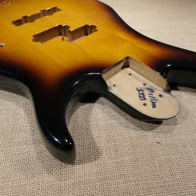 Body Sunburst, Genuine Peavey Millennium Standard 4-string P-Bass Made in USA Custom Shop image 2