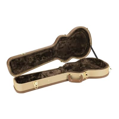 Gretsch G2655T Tweed Hard Shell Case with Center Storage Compartment for Streamliner Electric Guitar (Brown) image 3