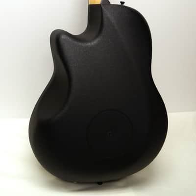 Ovation 2078TX-5 Elite T Deep Contour Acoustic-Electric Guitar - Textured Black image 7
