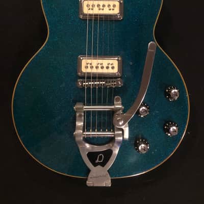 DeArmond M-75T 1998 - 1999 - Blue Sparkle image 2