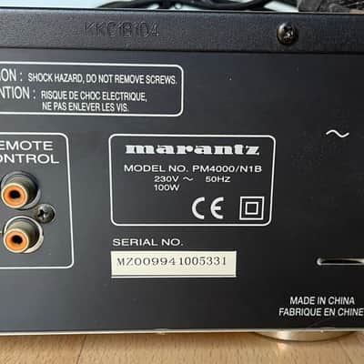 Marantz PM4000 Black image 3