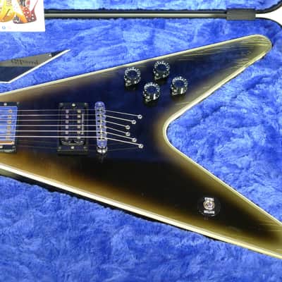 CASE QUEEN! Gibson Custom Shop Adam Jones Flying V Collector’s Edition Electric Guitar - Reverse Antique Silverburst Murphy Lab Aged image 4