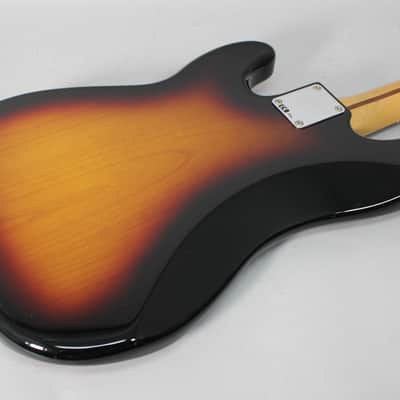 2012 Fender Standard Precision Bass MIM Sunburst Finish image 14