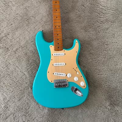 Squier 40th Anniversary Vintage Edition Stratocaster 2022 - Present - Satin Sea Foam Green image 1