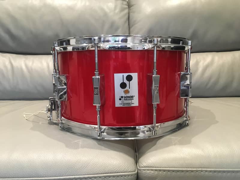 Sonor D-518 Phonic Plus 14x8" 10-Lug Beech Snare Drum 1982 - 1986 image 4