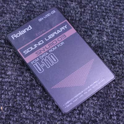 Roland SN-U110-03 Sound card 1980's