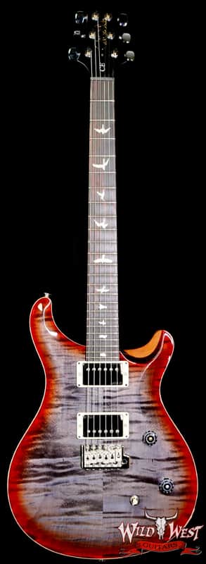 2024 Paul Reed Smith PRS Wild West Guitars Special Run CE 24 Painted Black Neck 57/08 Covered Pickups Faded Grey Black Cherry Burst 7.60 LBS image 1