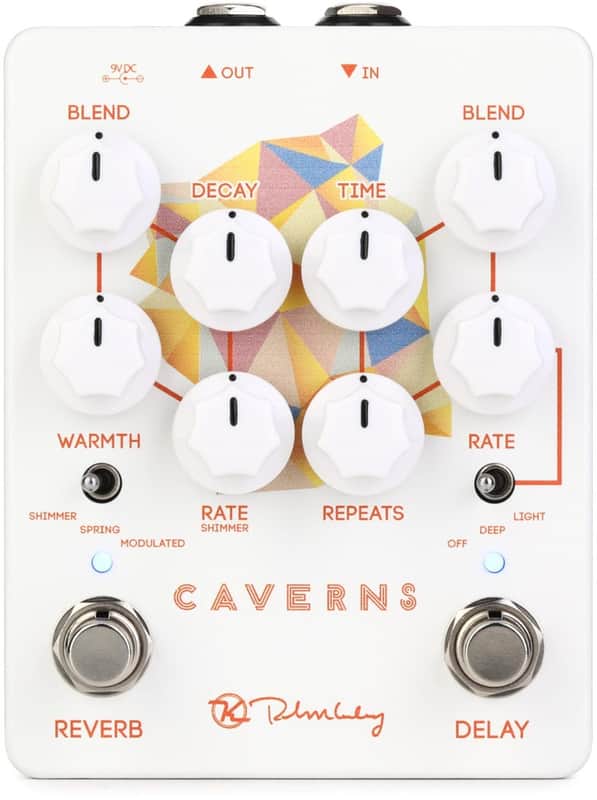 Keeley KCav2 Keeley Caverns V2 Delay and Reverb Pedal image 1