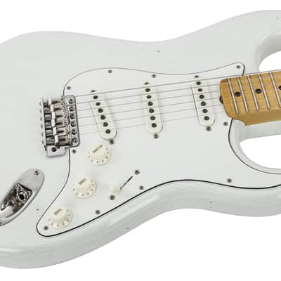 2025 Fender Jimi Hendrix Voodoo Child Stratocaster Journeyman Relic Olympic White image 6