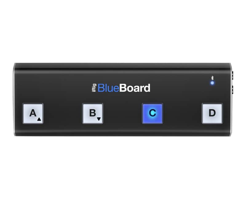 IK Multimedia iRig Blueboard Wireless Footswitch for iPhone/iPad/Mac - Open Box image 1