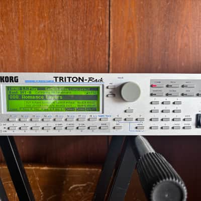 Korg Triton Rack Synthesizer/Sampler Workstation Ver 1.5.3 w/ FULL SIMM power supply image 4