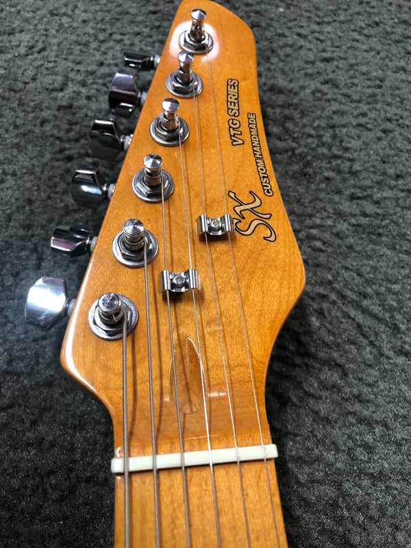 SX VTG series 3/4 scale Stratocaster Black | Reverb