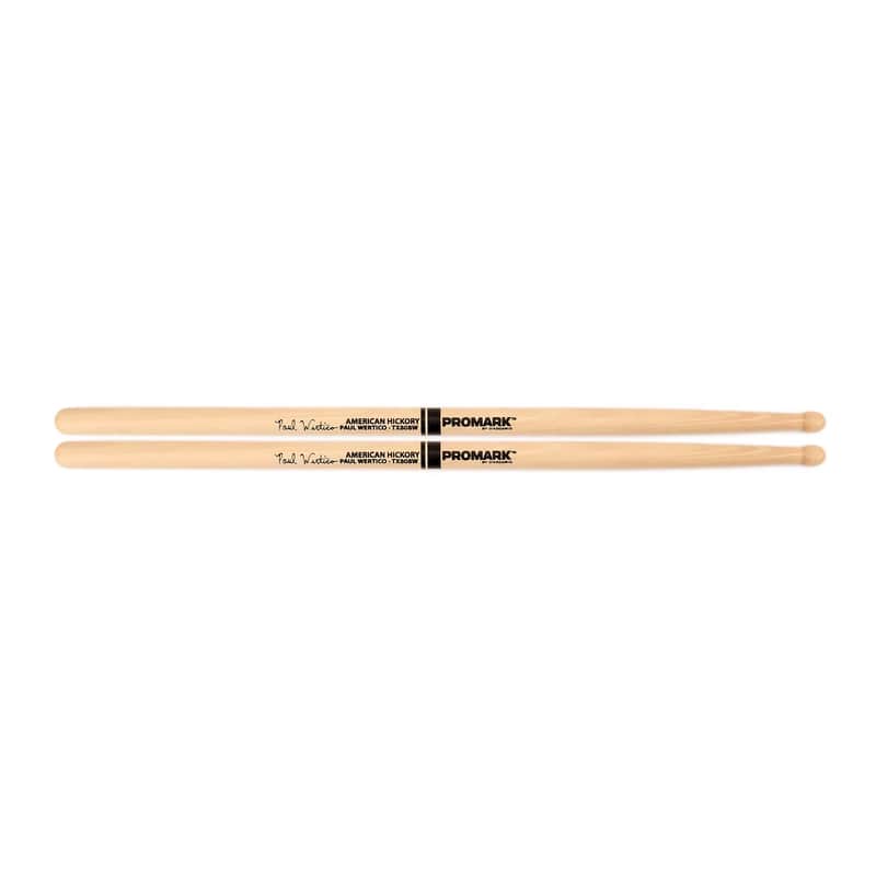 Pro-Mark TX808W Hickory 808 Wood Tip Paul Wertico Drum Sticks image 1