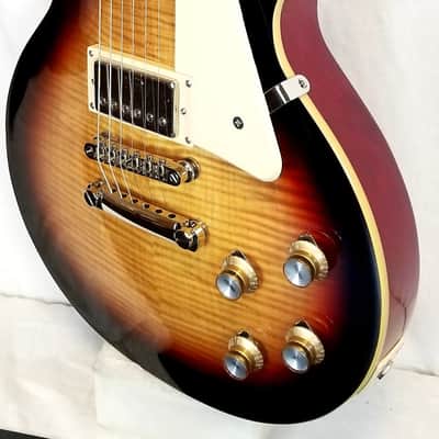Epiphone Les Paul Standard 60s, AA Flame Maple Top, Bourbon Burst image 2