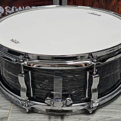 Ludwig LS9081Q 14"x 5.5" Legacy Mahogany Jazz Festival Reissue Snare in Vintage Black Oyster Pearl image 6