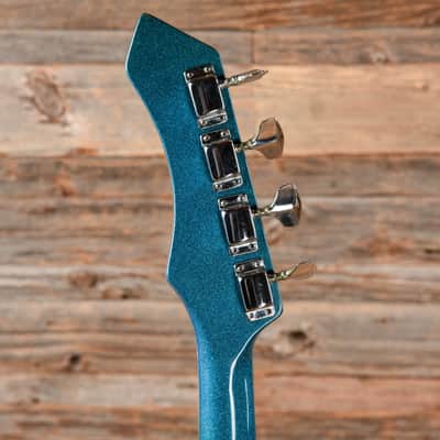 Guyatone EB-9 Sharp 5 Blue Sparkle 1970s image 6
