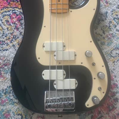 Fender Elite Precision Bass I with maple Fretboard 1983 - 1984 Black image 10