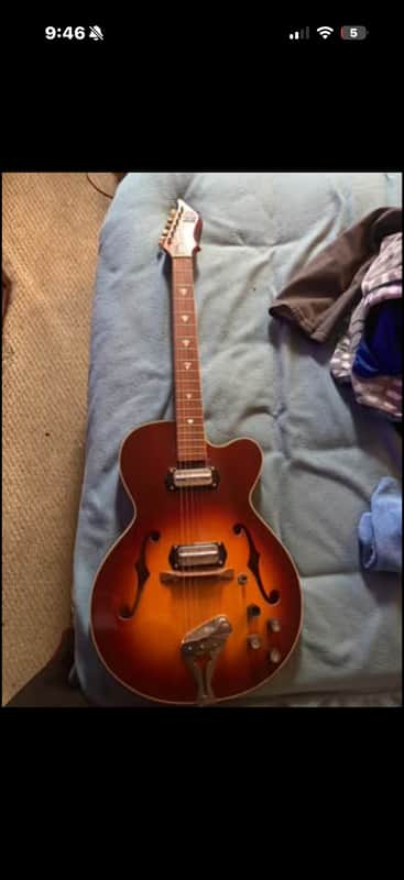 Kay K682 early 1960s Hollow body guitar image 1